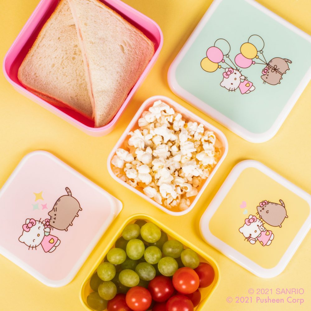 400ML Bento Box Kawaii Sanrio HelloKittys Cartoon Cute Packing Box Home  Snacks Meal Dessert Preservation Box Lunch Box - AliExpress