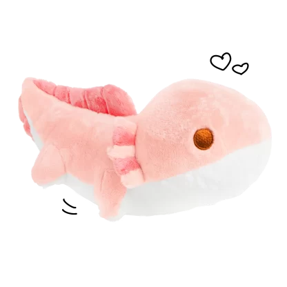 Lana the axolotl plush